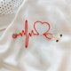 thumbnail image 4 of 4xbrooch Pin Heart Sahped Jewelery Nursing Pins for Lapel Women 2 6 piezas, 4 of 8