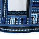 thumbnail image 4 of Camisa de vestir tribal hippie con estampado de bordado africano Dashiki de manga corta Ropa Azul Hugo vestidos africanos para mujeres, 4 of 10