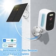 thumbnail image 2 of Cámara de Seguridad Exterior Mutio Solar D21 4MP WiFi, 2 of 6