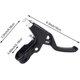 thumbnail image 2 of Bicycle Brake Levers Universal Full Aluminium Alloy Bmx Brake Levers Hand Brakes for Mtb/Bmx Mountain Road Bike Bicycles Brak, 2 of 5