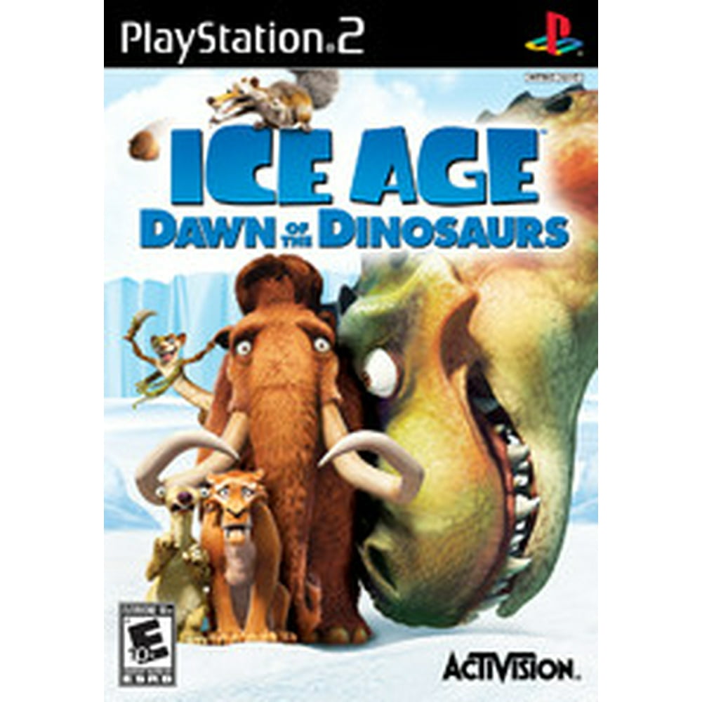 ice-age-dawn-of-the-dinosaurs-ps2-playstation-2-refurbished-walmart-walmart
