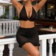 thumbnail image 3 of Traje de baño tankini dividido para mujer Traje de baño con bloques de color Traje de baño de dos piezas para mujer Trajes de baño tankini para mujer Traje de baño de 2 piezas para mujer Trajes de bañ, 3 of 8