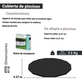 thumbnail image 3 of Cubierta Para Alberca Circular 14 ft Bestway Plástico Resistente Negra, 3 of 5