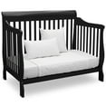 Delta Children Canton 4in1 Convertible Crib, Black