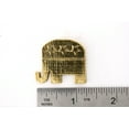 thumbnail image 3 of Republican Party Elephant Pin, GOP, Conservative, Political, Gold Plated, Metal, Hat, Lapel, Brooch, Pins, Jewelry, Made in USA, Over 20 Patriotic Designs Available. Creative Pewter Designs. AG1007, 3 of 8
