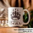 thumbnail image 3 of GIFAMI Mother Gifts, Mom Birthday Mother's Day Chrismas Gifts Idea for Women, Mom Coffee Mug (Mama Bear, 11oz. Red Accent Mug), 3 of 7