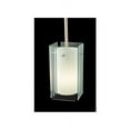 thumbnail image 2 of Meyda Tiffany 111397 5" Square Quadrato Fluted Mini Pendant - Fluted, 2 of 4