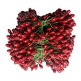 thumbnail image 1 of simhoa 500pcs 1000 Heads Double Heads Mini Chopsticks Artificial Frying Dark Red, 1 of 8