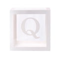 thumbnail image 1 of Xihbxyly Caja de Regalo Transparente, Decoración Personalizable para Eventos, Diseño de Letras Único, Fácil Montaje, Fiesta de Cumpleaños, Celebración de Boda, 30 X 30 X 30 Cm, 1 Paquete, 1 of 1