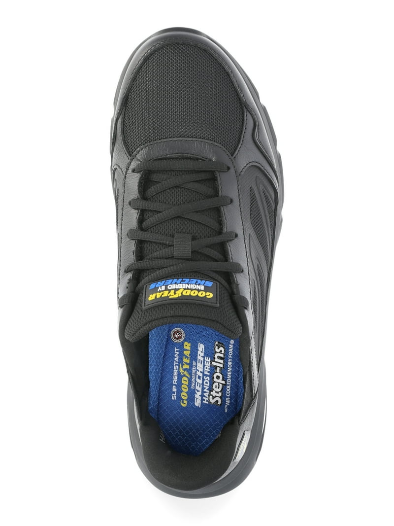 Goodyear Slip Resistant Shoes - Skechers men's Tucker In - Walmart.com