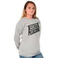 thumbnail image 3 of Guilty Pleasure Funny Sassy Workout Long Sleeve TShirt Men Women Brisco Brands L, 3 of 6