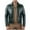 Green, variant on Fashion Leather Jacket for Men - Real Lambskin Vintage Trucker Mens Leather Jackets Lapel Neck Fashion Biker Jacket Brown 14