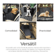 thumbnail image 4 of Cubre Asiento  Bloosom Impermeable Para Auto Mascota Perro Negro, 4 of 4