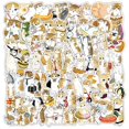 thumbnail image 1 of 200 pegatinas elásticas con diseño de gato para viajes, bonitas pegatinas de graffiti para refrigerador, casco, patineta, ordenador, bricolaje, para coche, 1 of 6