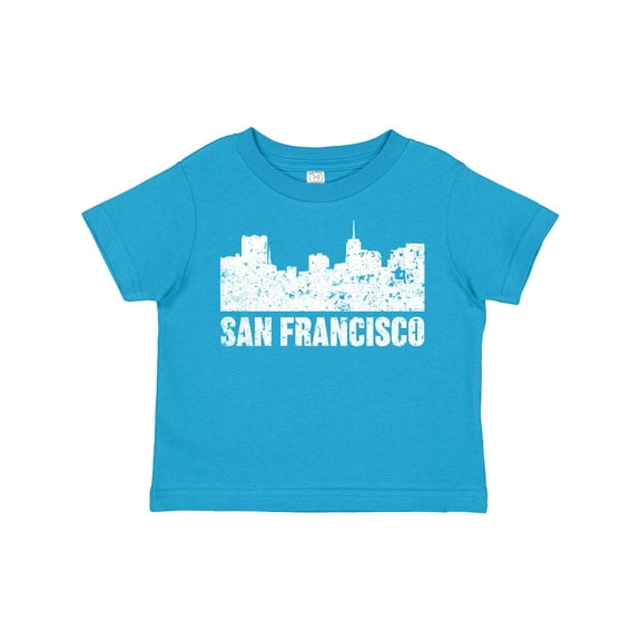 Inktastic San Francisco Skyline with Grunge Boys or Girls Toddler T-Shirt