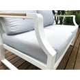 thumbnail image 3 of Direct Wicker 7-Piece Outdoor Aluminum Furniture Set Patio Sectional Sofa Conversation Set, White, 3 of 9