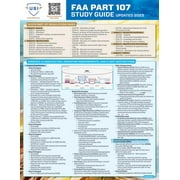 FAA Part 107 Drone Study Guide: A Quickstudy Laminated Reference Guide (Other)