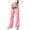 Pink, variant on Shadoumai Girls Wide Leg Pants Kids Fashion Lace Hem Elastic Waist Uniform Pants Slacks with Pockets 5-14 Years