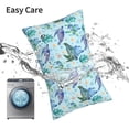 thumbnail image 7 of Sea Turtle Pillow cases pillow covers Standard Size pillow case pillow protector, Soft ,with Zipper pillowcase 20"x30", 7 of 7