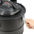 thumbnail image 2 of VEVOR 4-Gallon Ash Vacuum Cleaner, 1200W High-Power Suction for Fireplace, Wood Stove & Grill Ash - Includes 47.2" Heat-Resistant Hose & HEPA Filter System, 2 of 9