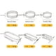 thumbnail image 4 of 1pc, Stainless Steel Cake Mold Ring, Perforated Mousse Cake Ring, Round Oval Cookie Cutters, Pancake Molds, Baking Tools, Kitchen Gadgets, Kitchen Accessories, Home Kitchen Items, Multiple Sizes Opti, 4 of 5