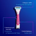 thumbnail image 2 of Schick Hydro Silk TrimStyle Women’s Razor & Bikini Trimmer, 2 of 8