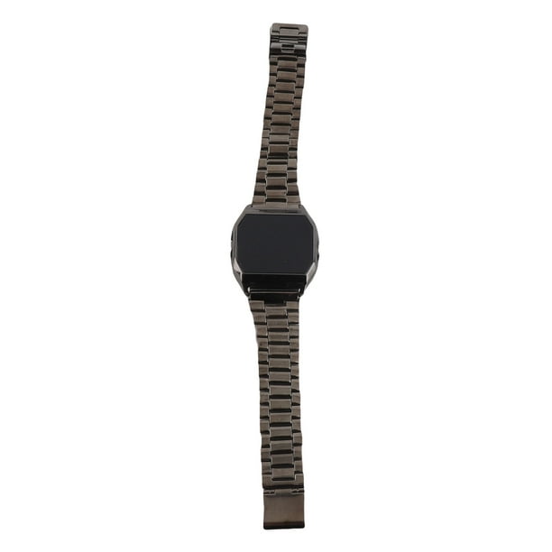 ROLOJ LED, RELOJ Deportivo Digital Con Pantalla Tactil Conarma Aarma, Cronógrafo, Función de Luz Nocturna, Correa de Acero inoxidable, Para Uso Diario, Reloj, LED, Roloj