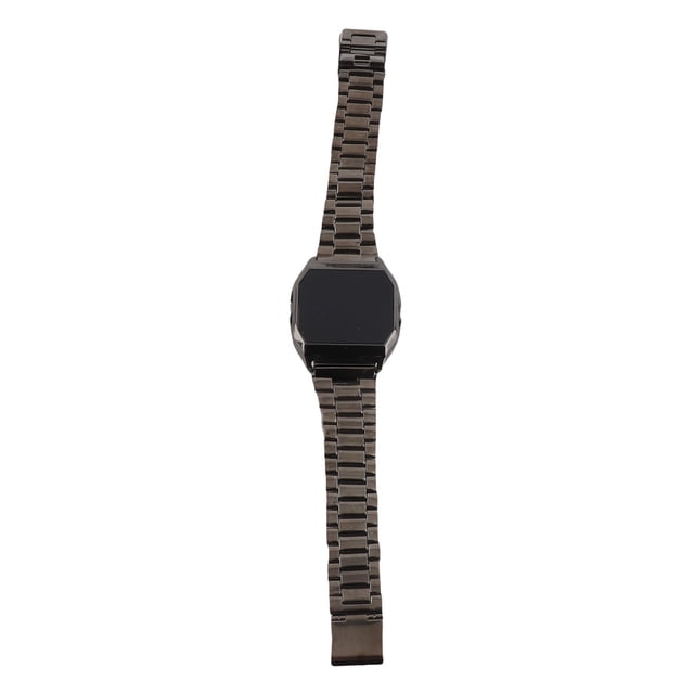 ROLOJ LED, RELOJ Deportivo Digital Con Pantalla Tactil Conarma Aarma, Cronógrafo, Función de Luz Nocturna, Correa de Acero inoxidable, Para Uso Diario, Reloj, LED, Roloj