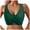 Dark Green#9527, variant on Women Underwire Bikini Top Push Up Swimsuit Top Bra For Women Leopard Spaghetti Straps Cozy Soft Bathing Suits