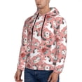 thumbnail image 2 of Hoodies for Men - Cartoon Cute Horse Rose Daisy Long Sleeve Comfrt Men'S Fashion Hoodies & Sweatshirts, Sweatshirts for Men Hoodies Pullover Clothing Clothes with Pouch, 2 of 7