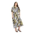 thumbnail image 2 of Oussum Plus Size Caftan Dresses for Women Long Ladies Maxi, Size 1X to 3X, 2 of 6