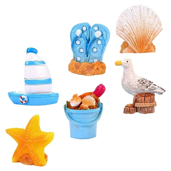 Raindrops Beach Accessories Beach Style Decoration Kit Seaside 3.10X3.00X1.00CM