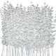 thumbnail image 1 of Planta artificial TGANNYOCR, tallos de eucalipto blanco, 38 cm, 120 unidades, 1 of 7