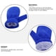thumbnail image 5 of Qarigey Juego de manoplas para sombreros Buena resistencia a las arrugas Gorras Guantes Kits Suministros de ropa Regalos de cumpleaños para Sombreros azul real, 5 of 6