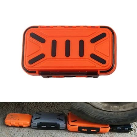 Mobutofu 1Pack Rectangular PC Fishing for Waterproof Lure Storage Outdoor Fishing