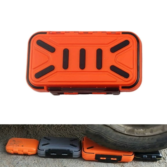 Mobutofu 1Pack Rectangular PC Fishing for Waterproof Lure Storage Outdoor Fishing