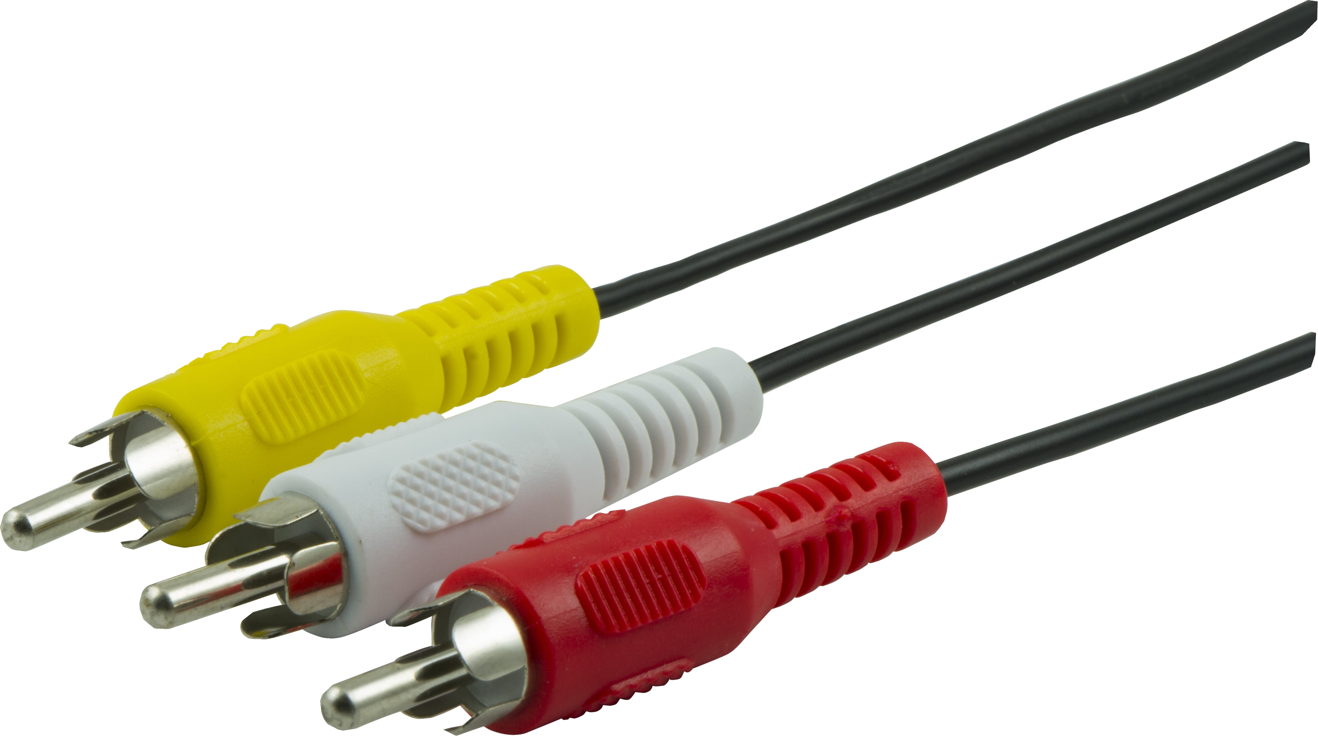 3RCA Composite Cable Audio Video 6FT 12FT 15FT 25FT RCA AV Red White Yellow Cord 