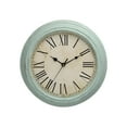 thumbnail image 2 of Reloj de pared silencioso Colco decorativo sin tictac 12 pulgadas verde, 2 of 8