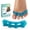 Blue, variant on Welnove Silicone Toe Separator Spacers for Correct Toe Alignment, Bunion and Hammer toe Straighteners, Blue - 4 Pairs