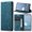 Blue, variant on Classic Leather Wallet Magnetic Closure Flip Case For Redmi Note 13 5G 12 Pro Plus 12S 11 11S 5G Xiaomi 14Ultra 13T 13 Lite Ultra Poco X6 M6 X5 Pro X4 Pro Litewith Kickstand Card Holder Slot Leather C