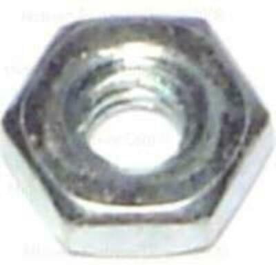 

2pk Midwest Products 03748 Zinc Hex Machine Screw Nut 6-32