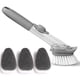 thumbnail image 1 of Yuarrent Cepillo de limpieza recargable Tazón reutilizable Fregador de platos Cepillos de pared Dispensador de reemplazable Cocina Baño Suministros de limpieza para el hogar, 1 of 6
