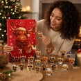thumbnail image 5 of Luckky 2026 Highland Cow Christmas Advent Calendar,24‑Day Holiday Highland Cow Acrylic Ornaments Countdown Calendar,Collectible Gift for Animal Lovers,Home Christmas Tree Decor, 5 of 6