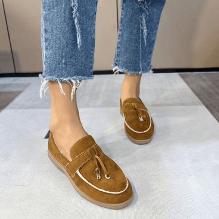 

Women‘s Slip On Loafer Shoes Warm Solid Color Soft Cotton Shoes Women‘s Footwear