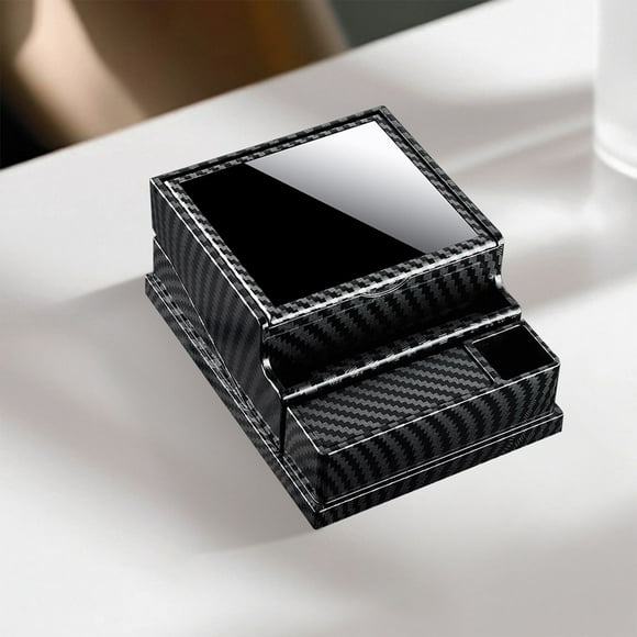 COM1950s Automatic Cigarette Case with Press-Eject Function,Vintage Style Portable Storage for 40 Cigarettes,Shockproof Waterproof Design for Easy Access and On-The-Go Use