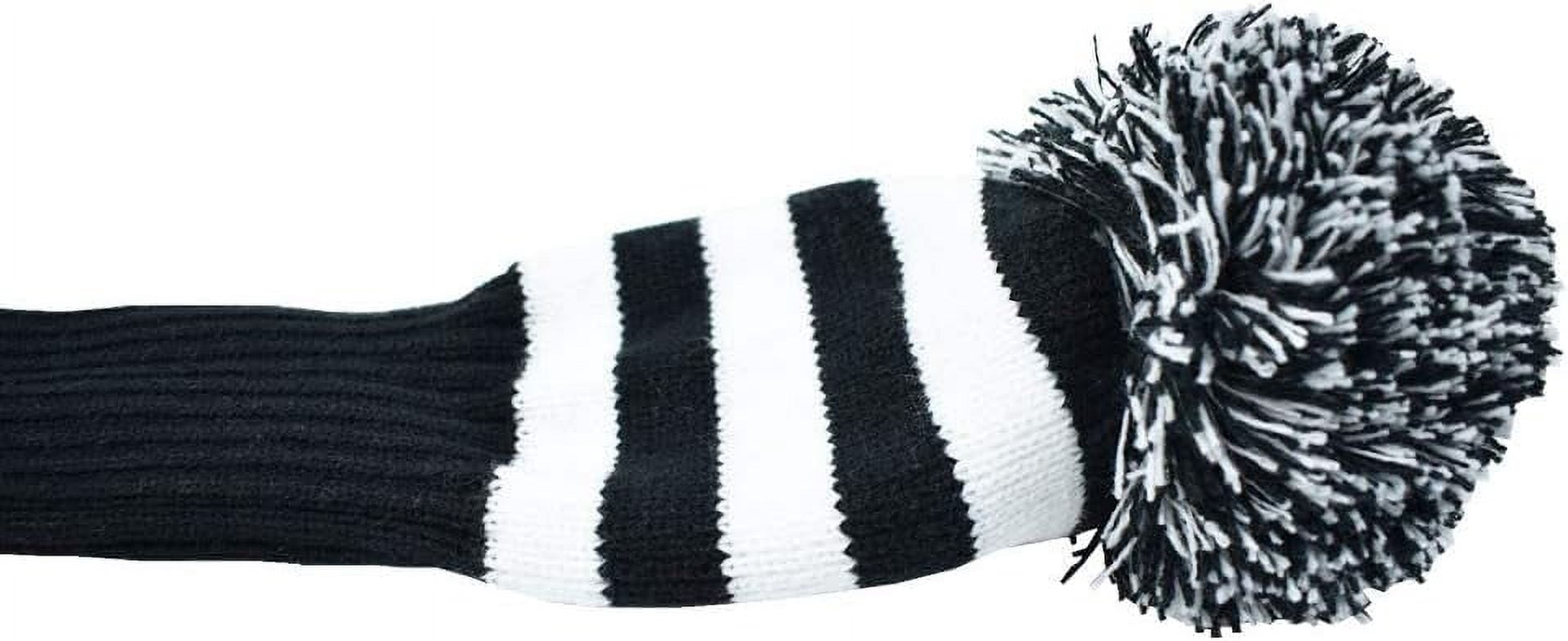 Knitted Golf Club Head Covers for Driver and Fairway Woods Headcovers Set (pack of 3)