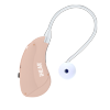 iHEARmax™ by iHEAR® Behind-the-Ear, Receiver in the Canal, Hearing Aid (Standard Clear Wire, Natural, Left Ear)