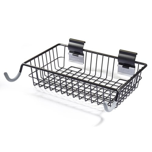 Norsk SNH9204 NorskWall Slatwall Bike Hook and Basket Combo