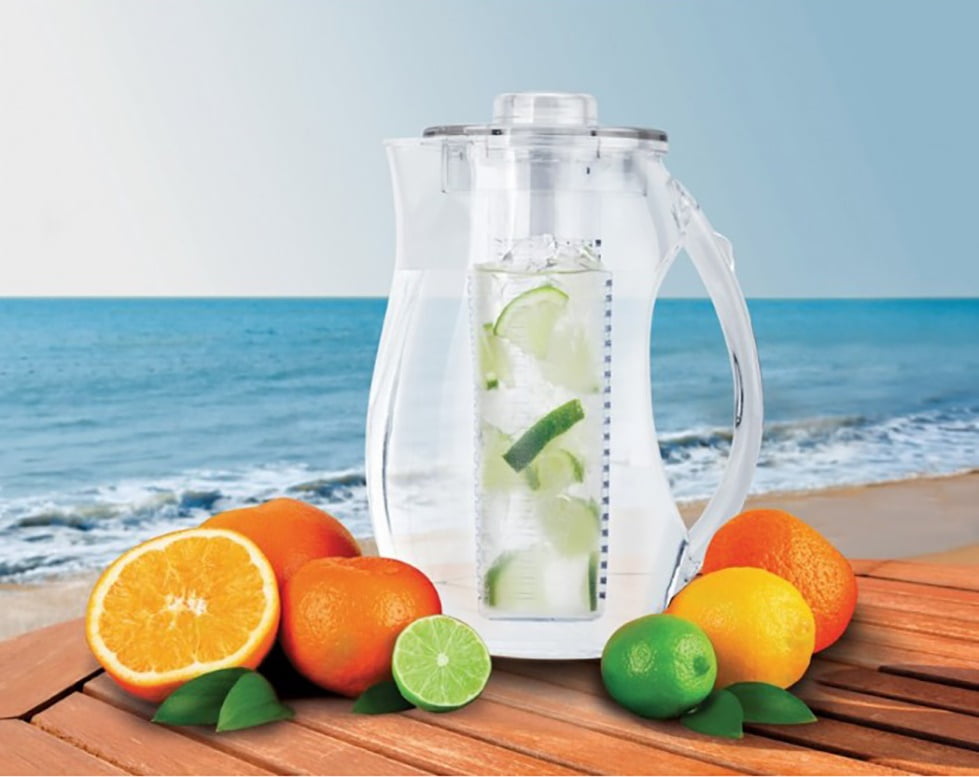 2.5L Fruit Infuser Water Pitcher - Infusion Jug For Iced Tea