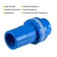 thumbnail image 4 of Uxcell ID DN Straight Water Tank Pipe Connector Joint Blue 25mm, 4 of 6